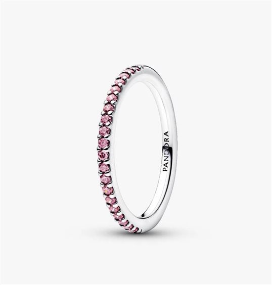 Anello Pandora Donna -- in Argento Zircone 192999C02-52 - 192999C02-52